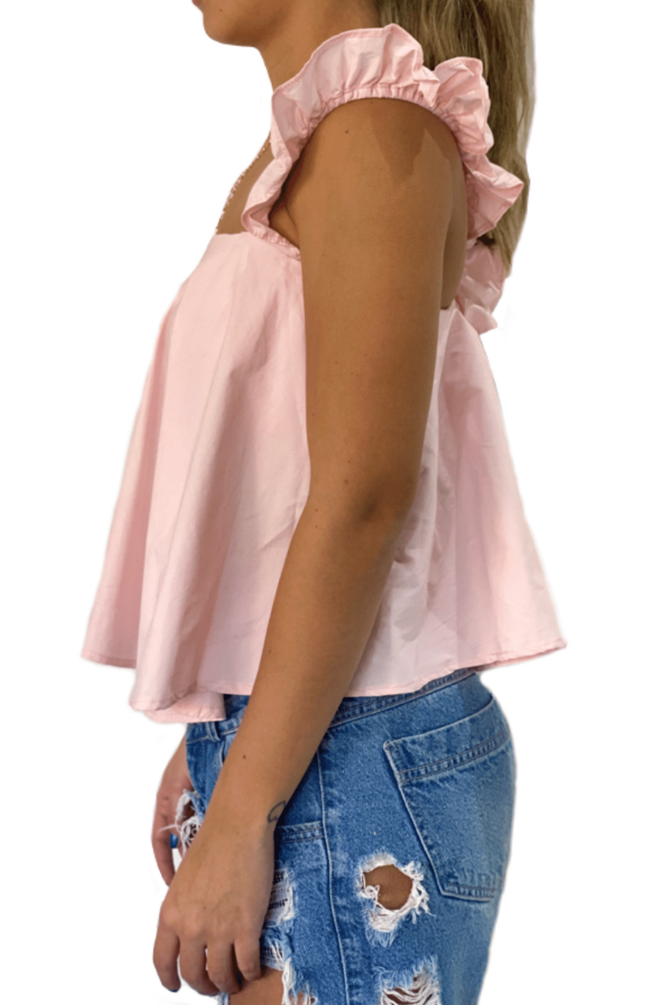 Ruffle-top-ropa-ecologica-sostenible-en-colombia-medellin-hombre-slow-fashion-tiendas-tops-to-wear-and-with-leggings-without-sleevestops-without-backs-crop-top-bershka-tank-paragon-sport-bra-moda-lish-clothing-rosada-3-tiritas